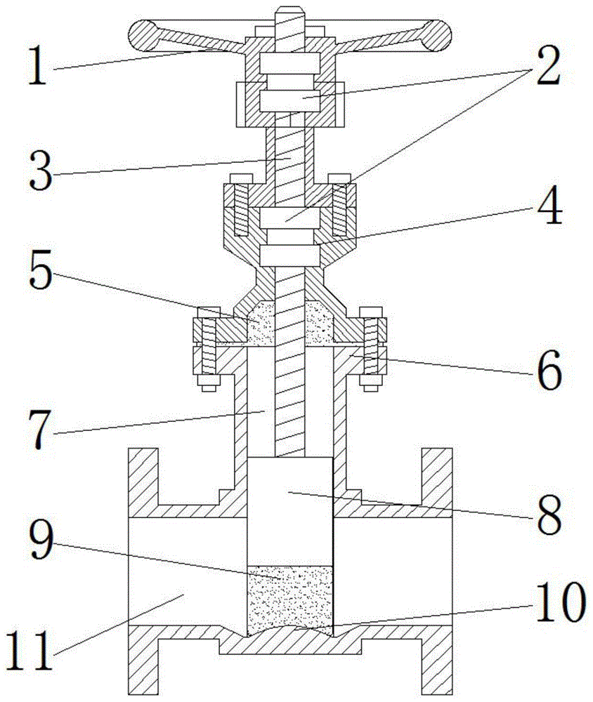 美標閘閥結(jié)構(gòu)圖